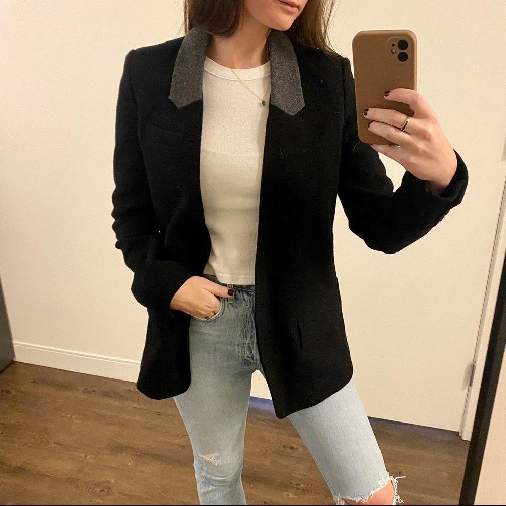 VINCE | Black Blazer - Wool Blend